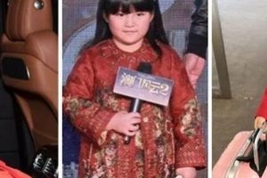 李湘炫富大晒一家“三口”合照,王诗龄的手链价值1万。