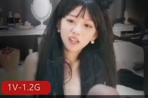 米拉女神：斗鱼主播黑丝水龙弹玩具表演1V，1.2G