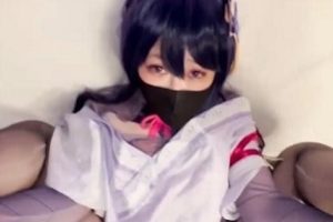 网红女神柚子猫COS雷电将军，高清视频下载